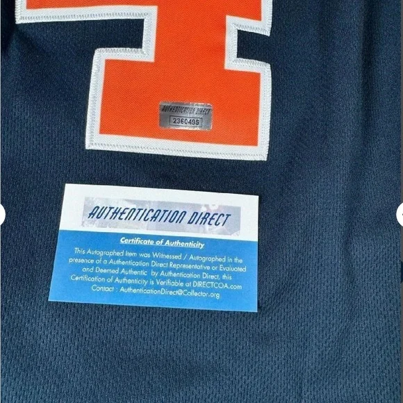 This signed jersey, featuring the autograph ofCharles Barkley, (COA),